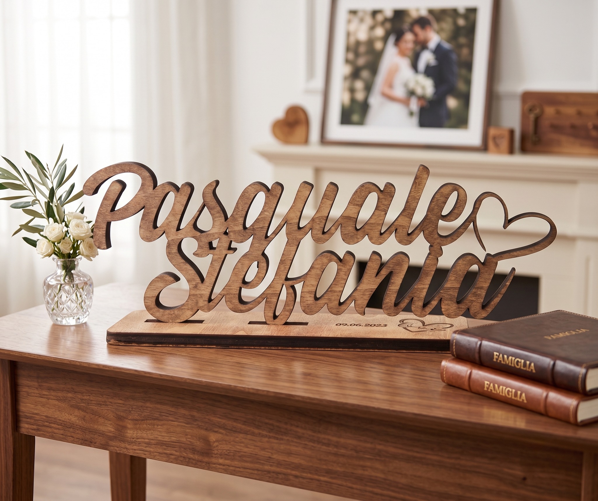 Scritta personalizzata
Prodotto realizzato in legno
-----------------------------
www.alecutting.com
Ogni prodotto è realizzato con la massima cura e attenzione ai dettagli, garantendo una qualità superiore e una precisione impeccabile.
#lasercutting #lasercut #laser #laserengraving #metalcutting #pagarminimalis #pagarrumah #cnc #plasmacutting #acrylic
