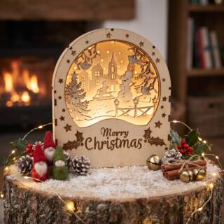 Magie d'inverno racchiuse in una lanterna. ✨

Questa box natalizia intagliata a laser (180x170 mm) prende vita grazie alla luce calda che attraversa i dettagli innevati: il villaggio, il pupazzo di neve e l'atmosfera delle feste che si accende in casa. 🕯️❄️

Realizzata con cura artigianale, perfetta per decorare i tuoi angoli preferiti o per un regalo unico e speciale.

👉 Scrivici in DM per info e personalizzazioni!
📍 Segui @alecutting76 per altre creazioni in legno.

#AleCutting #Natale2026 #DecorazioniNatalizie #ArtigianatoItaliano #TaglioLaser #IdeeRegaloNatale #WoodWorking #FattoAMano