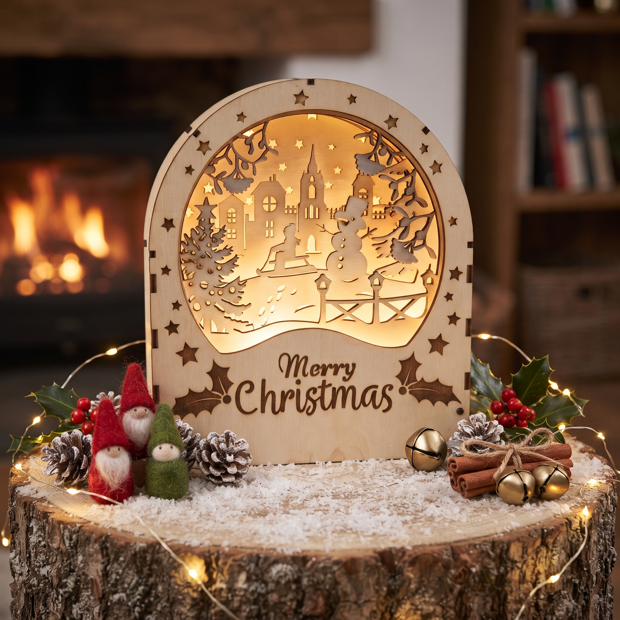 Magie d'inverno racchiuse in una lanterna. ✨

Questa box natalizia intagliata a laser (180x170 mm) prende vita grazie alla luce calda che attraversa i dettagli innevati: il villaggio, il pupazzo di neve e l'atmosfera delle feste che si accende in casa. 🕯️❄️

Realizzata con cura artigianale, perfetta per decorare i tuoi angoli preferiti o per un regalo unico e speciale.

👉 Scrivici in DM per info e personalizzazioni!
📍 Segui @alecutting76 per altre creazioni in legno.

#AleCutting #Natale2026 #DecorazioniNatalizie #ArtigianatoItaliano #TaglioLaser #IdeeRegaloNatale #WoodWorking #FattoAMano